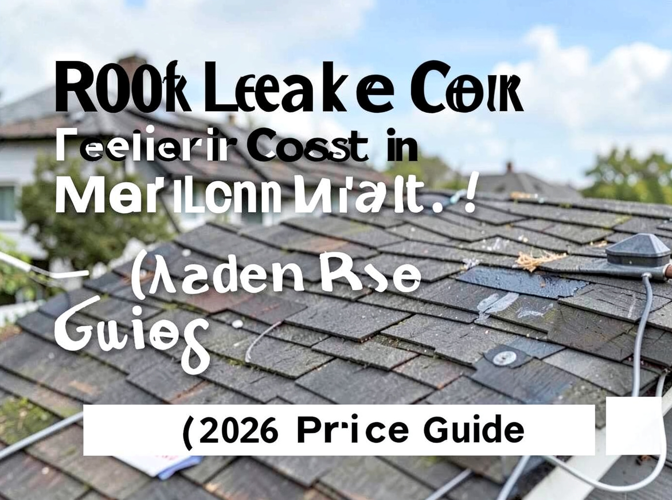 Roof Leak Repair Cost in Malden (2026 Price Guide)
