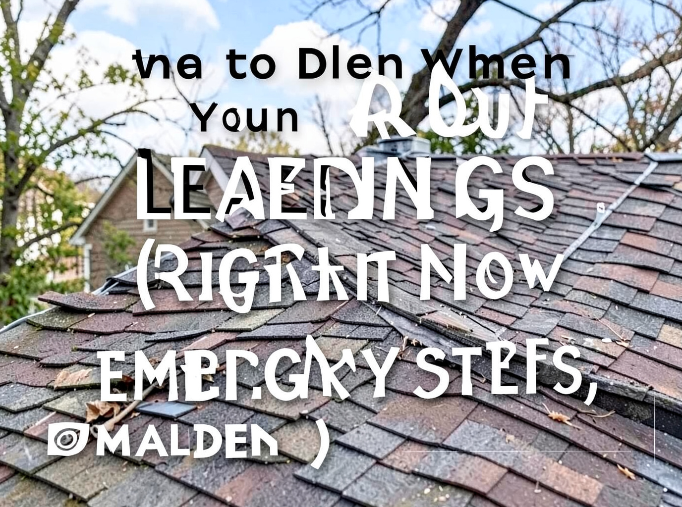 roof repair in Everett, MA