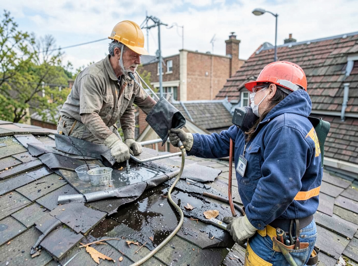 Roof Leak Detection & Inspection in Malden